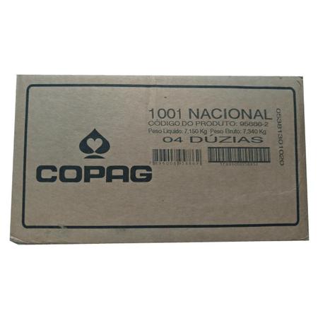 Jogo de Baralho 1001 Plástico Naipe Grande Copag