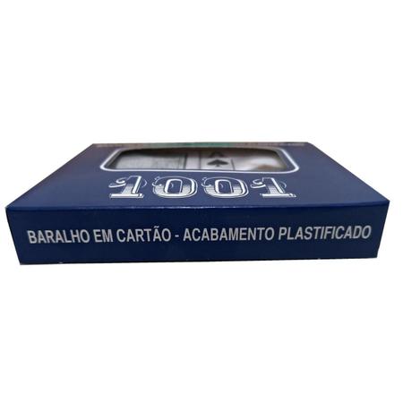 24 Jogo De Baralho Copag 1001 Duplo Plástico Com 110 Cartas