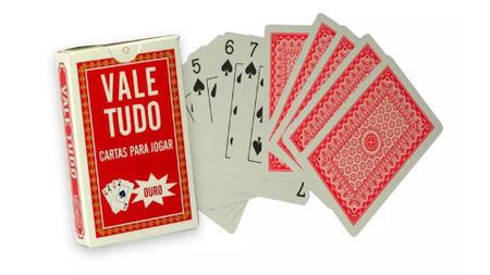 Jogos de Cartas em promoção  Lister - Jogo de Cartas - Vale Tudo - Baralho  com 55 Cartas - 57 mm x 89 mm - Zzdiversos
