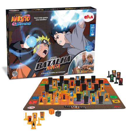 Jogo De Tabuleiro Naruto Shippuden Batalha Ninja - Elka - Jogos de  Tabuleiro - Magazine Luiza