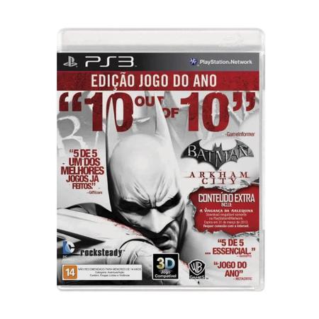 Batman: Arkham City - Edição do Jogo do Ano (restrita) - WB Games - Outros  Games - Magazine Luiza