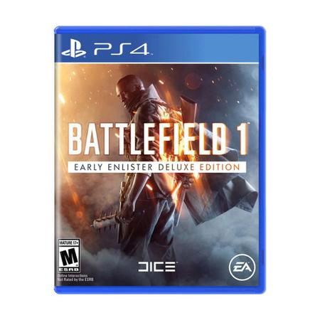 Jogo Battlefield 1 - Early Enlister Deluxe Edition - Ps4
