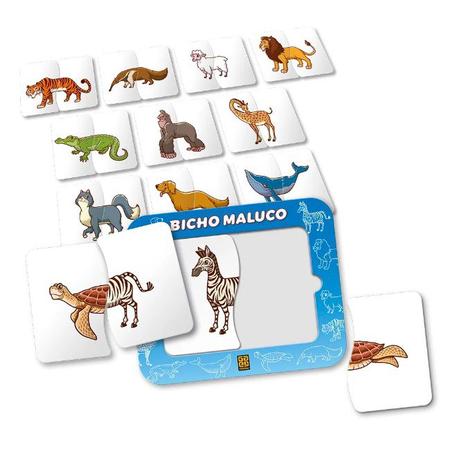 Jogo Bicho Maluco - 4406 - Grow - Real Brinquedos
