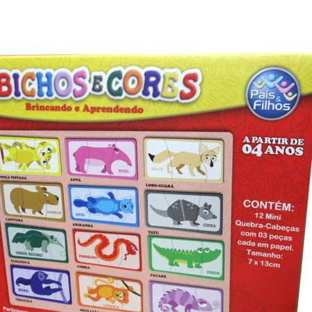 Bichos e Cores