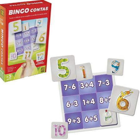 Jogo Bingo Contas - Loja Grow