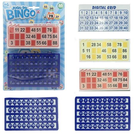 Jogo Clássico - Bingo - Passa Tempo Divertido - Pacific - Jogo Bingo -  Magazine Luiza