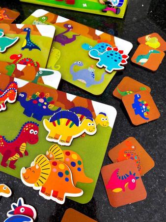 Jogo Bingo dos Dinossauros - ENGENHA KIDS - Produtos e acessórios