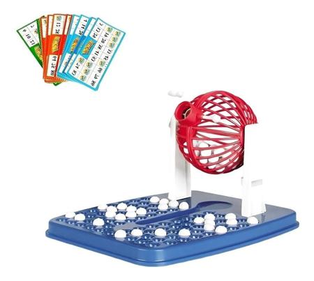 Jogo Bingo Lotto Infantil com Globo Marcadores e 48 Cartelas em Promoção na  Americanas