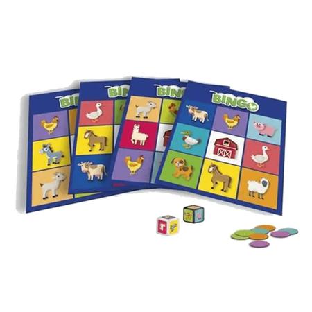 Jogo Bingo Infantil Animais da Fazenda - Hasbro F1401