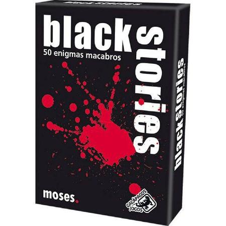 Imagem de Jogo BLACK Stories 50 Enigmas Macabros em Portugues Galapagos BLK001