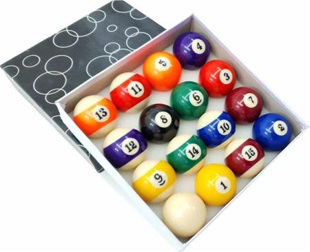 Jogo de Bola de Bilhar Sinuca de 50mm - Billiard - Bolas de Sinuca / Bilhar  - Magazine Luiza