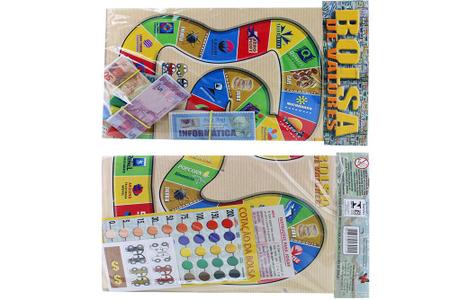 Jogo Educativo Bolsa De Valores Aprender Brinquedo Pmbi - R$ 29,98