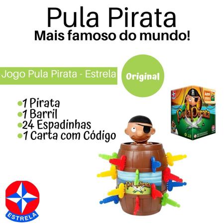 Imagem de Jogo Brinquedo Divertido Pula Pirata Realidade Aumentada