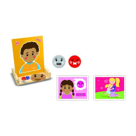 Jogo Magnético Quadro Das Emoções Pedagógico Nig Brinquedos - Taki  Brinquedos