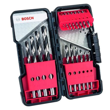 Jogo Broca A.R 18 Pc 1,0 a 10mm Pointteq Bosch Imagem de Jogo Broca A.R 18 Pc 1,0 a 10mm Pointteq Bosch