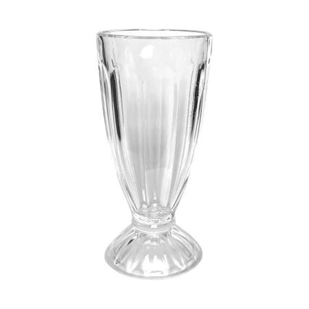 Taça De Sobremesa Vidro Sorvete Sundae Milk Shake Água Jogo 3 Peças Tulipa  190ml - Escorrega o Preço