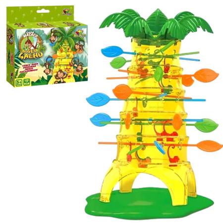 Jogo Cada Macaco No Seu Galho Brinquedo Pula Macaco Infantil, Magalu  Empresas