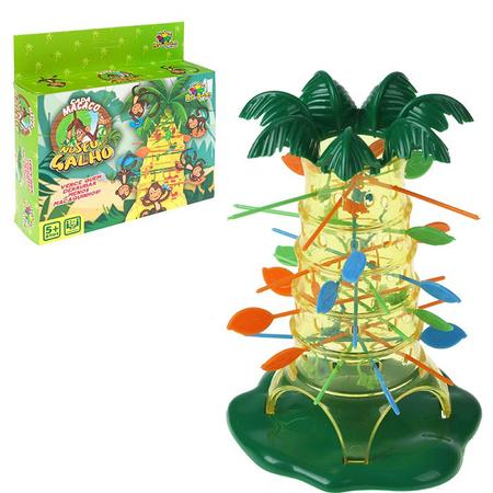 Jogo Cada Macaco No Seu Galho Brinquedo Pula Macaco Infantil - Art Brink, Magalu Empresas