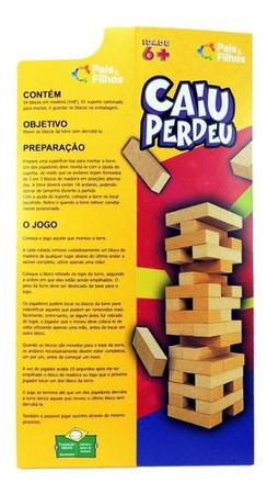 Jogos De Mesa Kit Tira Vareta + Caiu Perdeu Roda De Amigos - Pais & Filhos  - Jogos de Tabuleiro - Magazine Luiza