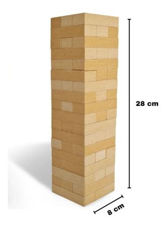 Kit 3 Jogos Uno + Dominó E Caiu Perdeu Torre Jenga Presente