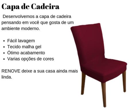 Jogo Capa de Cadeira ALICE 4 LUGARES - Tam. Grande - LOVE4HOME Imagem de Jogo Capa de Cadeira ALICE 4 LUGARES - Tam. Grande