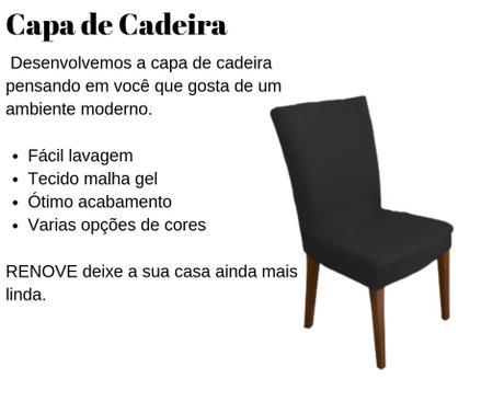 Jogo Capa de Cadeira ALICE 6 LUGARES - Tam. Grande - LOVE4HOME Imagem de Jogo Capa de Cadeira ALICE 6 LUGARES - Tam. Grande