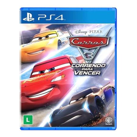 Jogo Carros 3 Correndo Para Vencer - PS4 - SONY - Jogos de Corrida e Voo -  Magazine Luiza