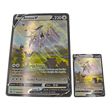 Pokémon TCG: Box Coleção Arceus V - Pokémon Company - Deck de Cartas -  Magazine Luiza