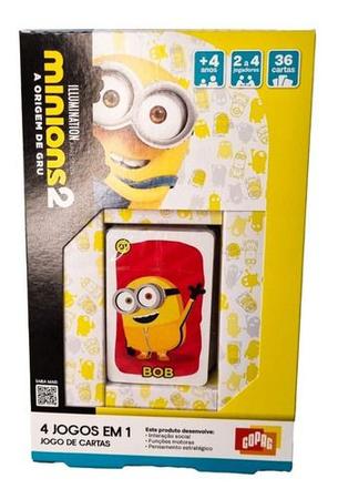 Jogo Uno Minions - Copag - MP Brinquedos