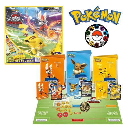 Jogo de Cartas Pokemon Go Starter Deck Batalha V Copag - Deck de Cartas -  Magazine Luiza