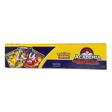 Jogo de Cartas Pokemon Academia de Batalha Tabuleiro Cards - Loja Zuza  Brinquedos