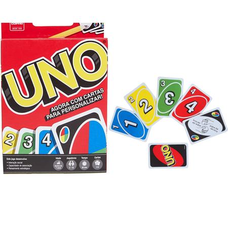 Kit 2 Jogos de Cartas UNO + 2 Baralhos Duplo Copag 1001 - Deck de Cartas -  Magazine Luiza