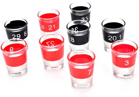 Jogo Cassino Roleta Shot 16 Copos De Vidro Bebida Drink - TudodeFerramentas  - Levando Praticidade ao seu Dia a Dia