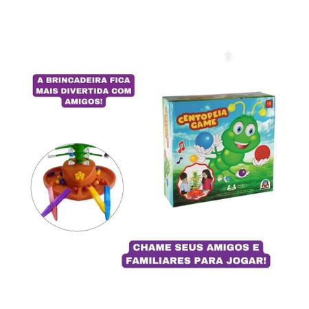 Jogo Centopeia Game C Musica Gira E Mexe Braskit - Tem Tem Digital -  Brinquedos e Papelaria, aqui tem!