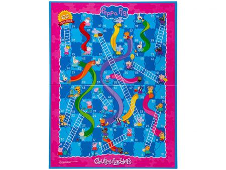 Hasbro Gaming Jogo de Tabuleiro Chutes and Ladders: Peppa Pig