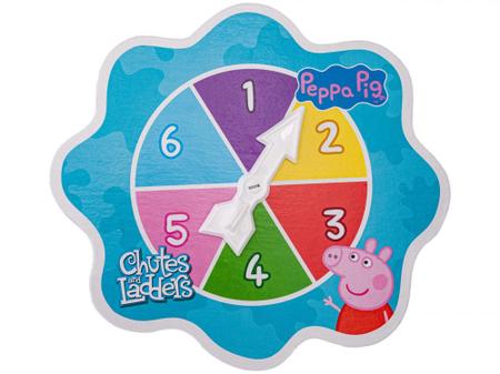 Hasbro Gaming Jogo de Tabuleiro Chutes and Ladders: Peppa Pig