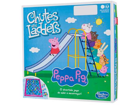Hasbro Gaming Jogo de Tabuleiro Chutes and Ladders: Peppa Pig