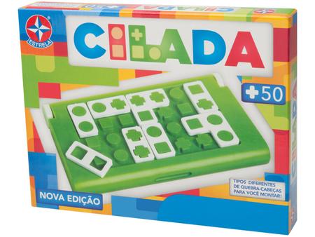 Jogo Infantil Cilada Nova Edição +6 Anos Estrela - Baby&Kids