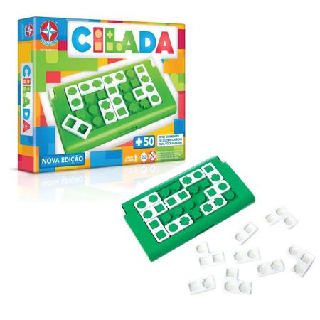 Jogo Infantil - Raciocínio e Lógica - Cilada - Estrela