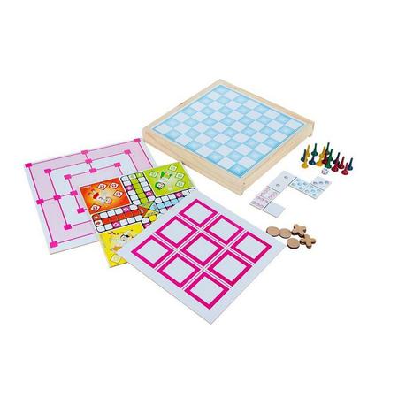 Jogo Ludo tabuleiro MDF 30x30 cm - Pais e Filhos - Jogos de Tabuleiro -  Magazine Luiza