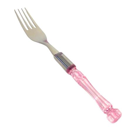 Cj 6 Garfos Aco Inox p/Mesa Bambu Elegant Champanhe/Rose 19,8cm Lyor -  Mercado da Mesa