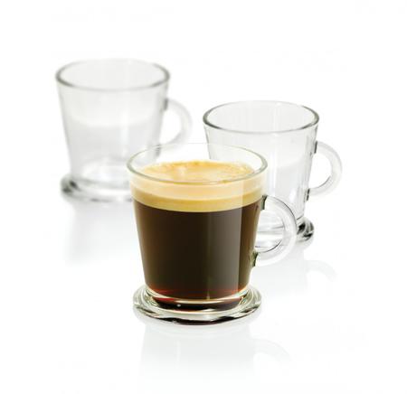 Imagem de Jogo com 8 canecas de cappuccino e xícaras de café