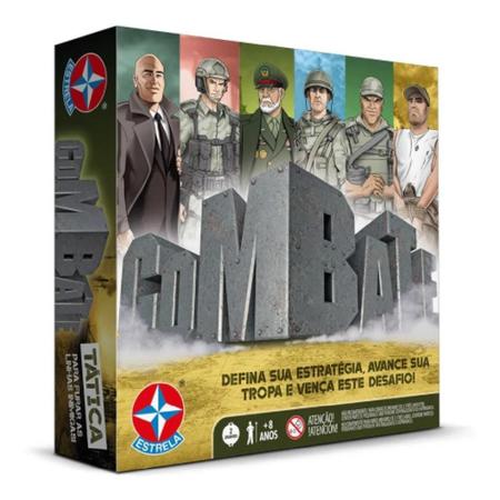 Jogo De Tabuleiro Combate Estratégia Estrela Original - Brinquedos de  Estratégia - Magazine Luiza