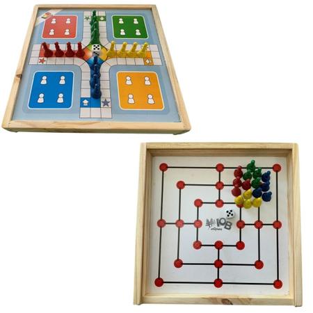 Jogo de Dama e Trilha - Artoys - MP Brinquedos