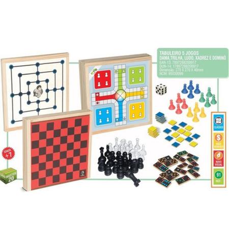 Jogo Ludo Vip 35x35cm Courvin