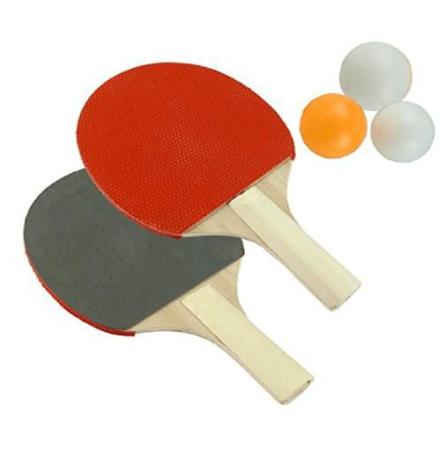 Imagem de Jogo Completo Tenis De Mesa Ping Pong Raquete Bolinha Rede