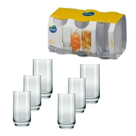 Jogo Copo Light's 300ml C/ 6 unidades