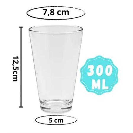 Jogo de copo 8 peças em vidro 220ml água suco linha dubai - Suas Compras  Shop solução completa para sua casa.