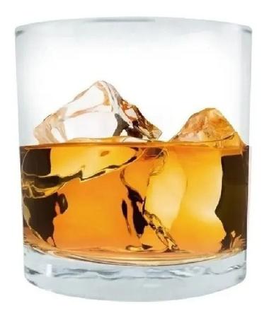 Jogo de Copos Nadir Bar Whisky 265ml Em Vidro com 2 peças