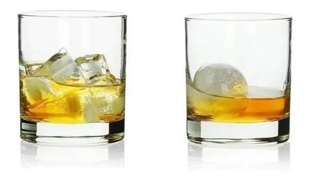 Jogo de Copos Nadir Bar Whisky 265ml Em Vidro com 2 peças